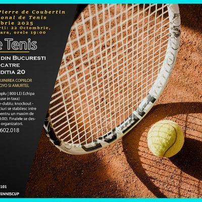 Turneul de Tenis Rotary Atheneum ediția aniversară XX – Octombrie 2025